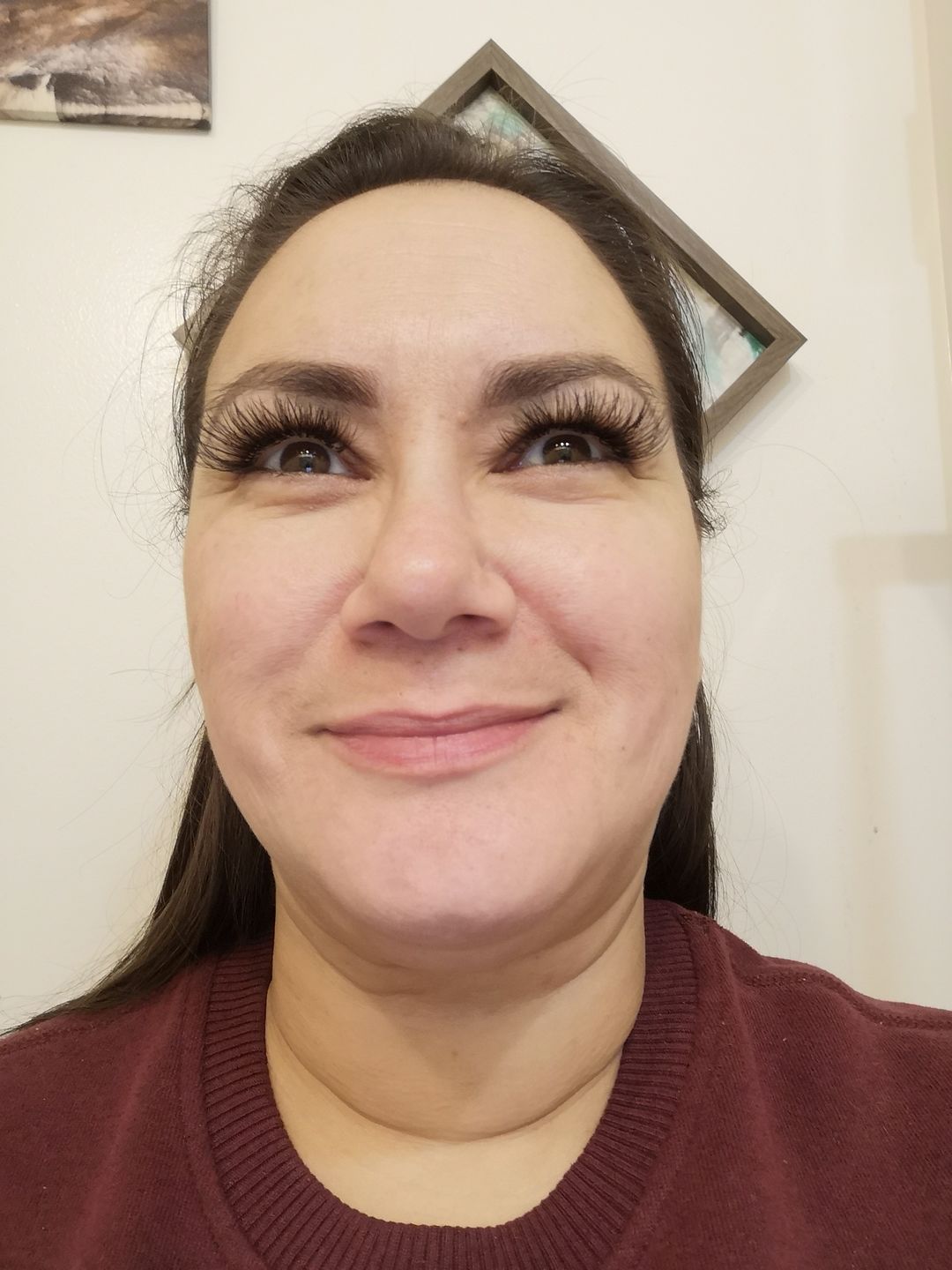 Customer photo review of Cashmere Volume Lash Extensions 0.07mm