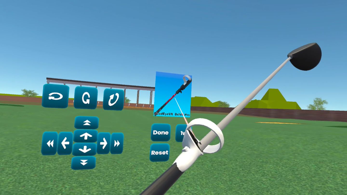 Customer photo review of DriVR Pro - Metal VR Golf Club Handle Accessory - Rift S, Oculus Quest 2, Reverb G2