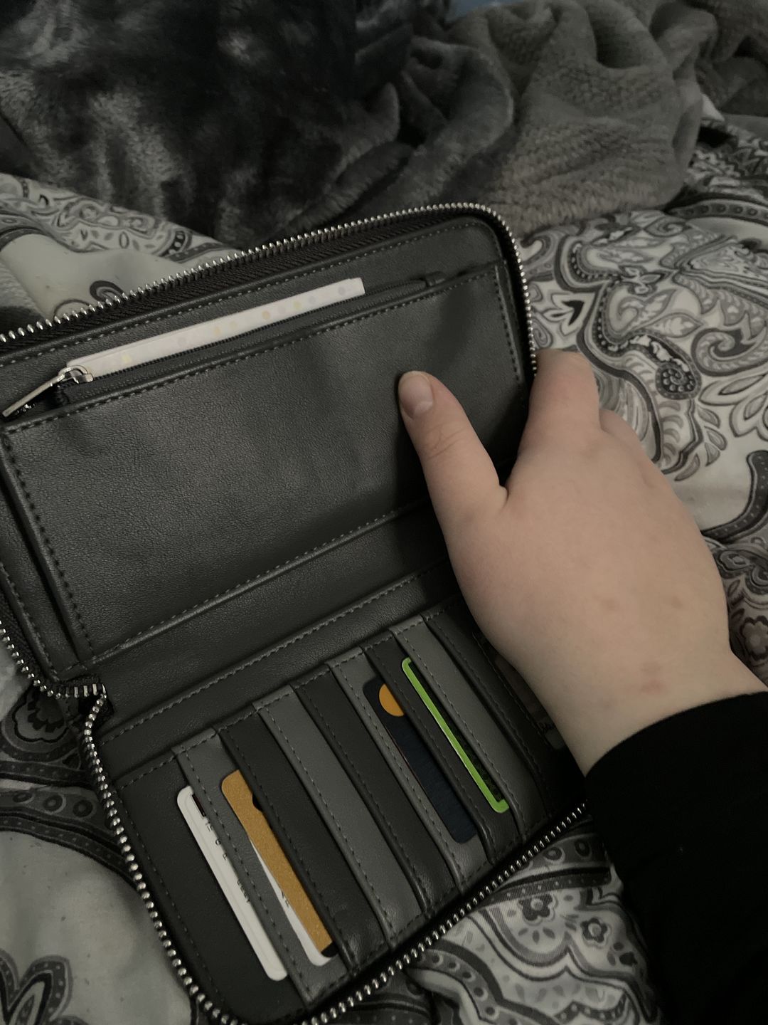 Customer photo review of Marvel Winter Soldier Cosplay Zip-Around Wallet - September Preorder