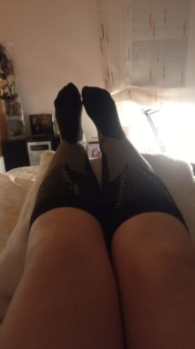 Customer photo review of MinasaMed Kompressionssocken für schmerzfreie Beine & Füße