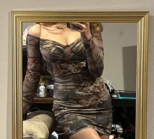 A. T. review of Nia Dress image 1 out of 1