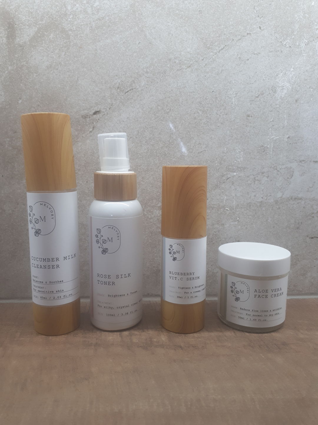 Customer photo review of Cleopatra Beauty Set (Dry Skin)