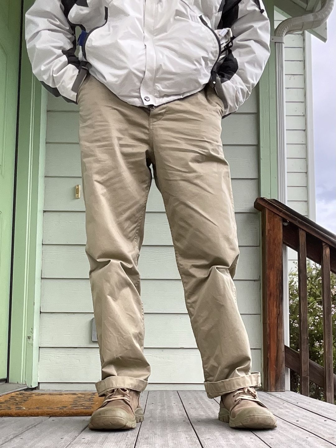 Customer photo review of 1942 US Army Chino Trousers