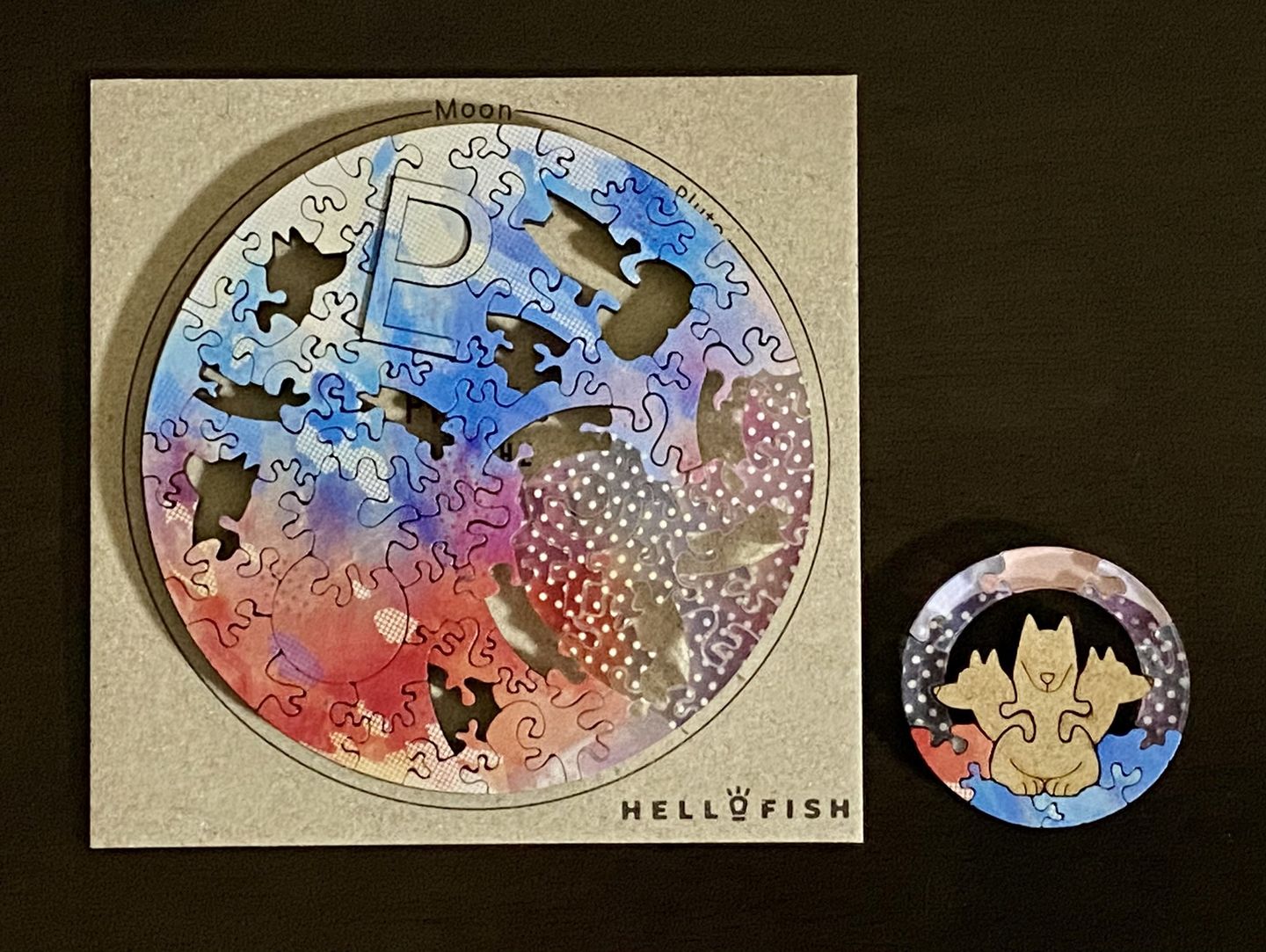 Customer photo review of PLUTO 冥王星と専用フレームセット
