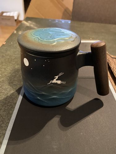 Customer photo review of Elk and Moon Coffee & Tea Mug