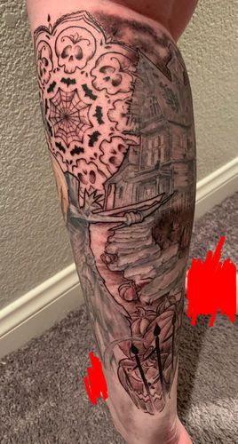 Customer photo review of Signature Tattoo Numbing Cream