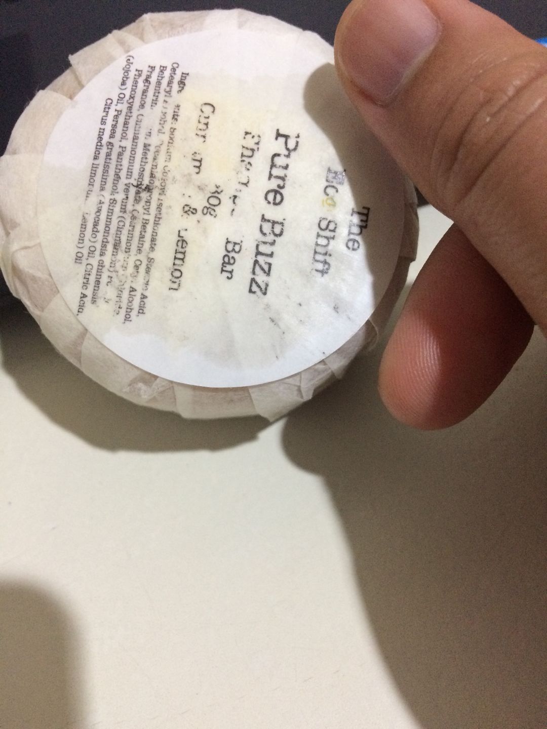 Customer photo review of The Eco Shift Gift Card