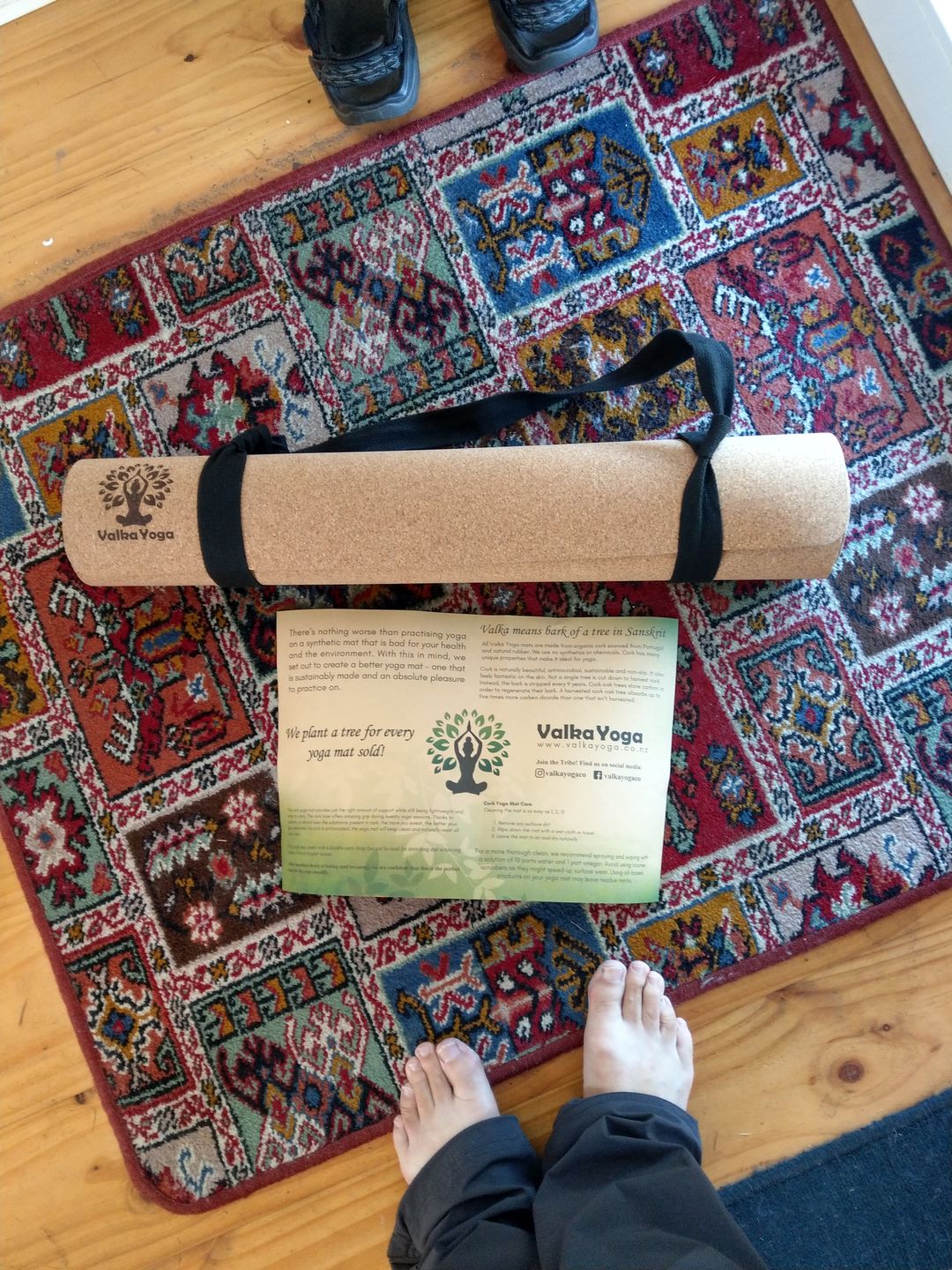 Customer photo review of Premium Yoga Mat