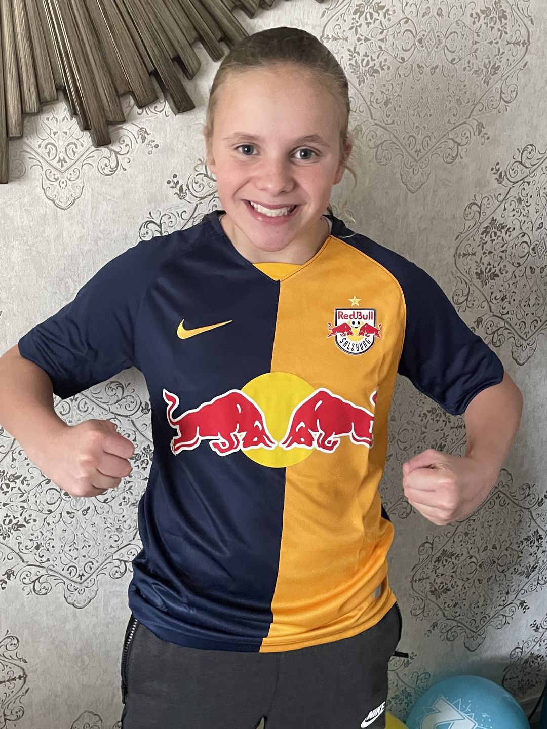 Customer photo review of Kids Secret Football Shirt