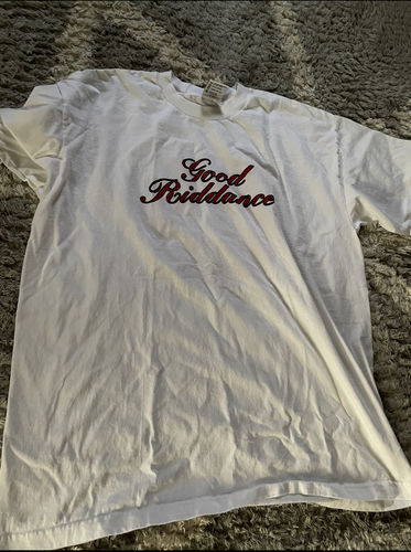 Customer photo review of Vintage Good Riddance Band T Shirt Size XL