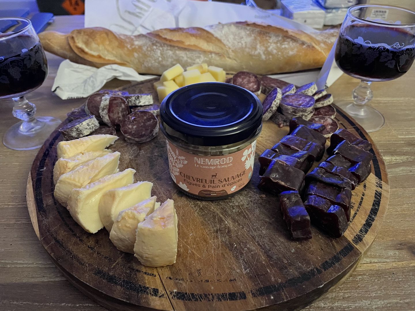 Customer photo review of Saucisson de Cerf sauvage aux herbes - 210g