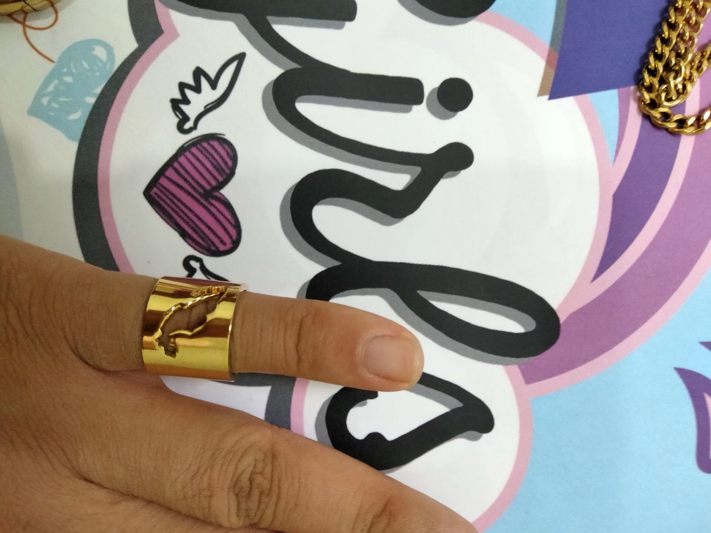 Customer photo review of Anillo México Querido
