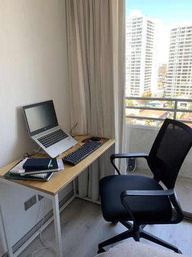Customer photo review of Escritorio 90 x 50 Blanco MIMA