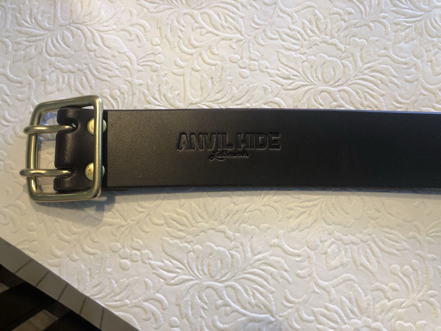 Customer photo review of The Wide Belt