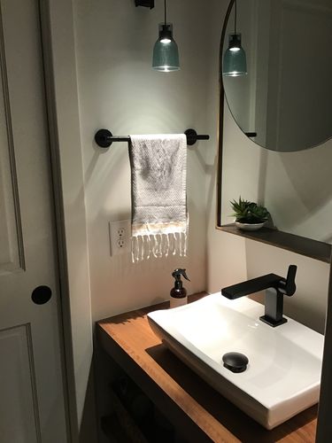 Customer photo review of Renewed Mediterranean Organic Guest Towel