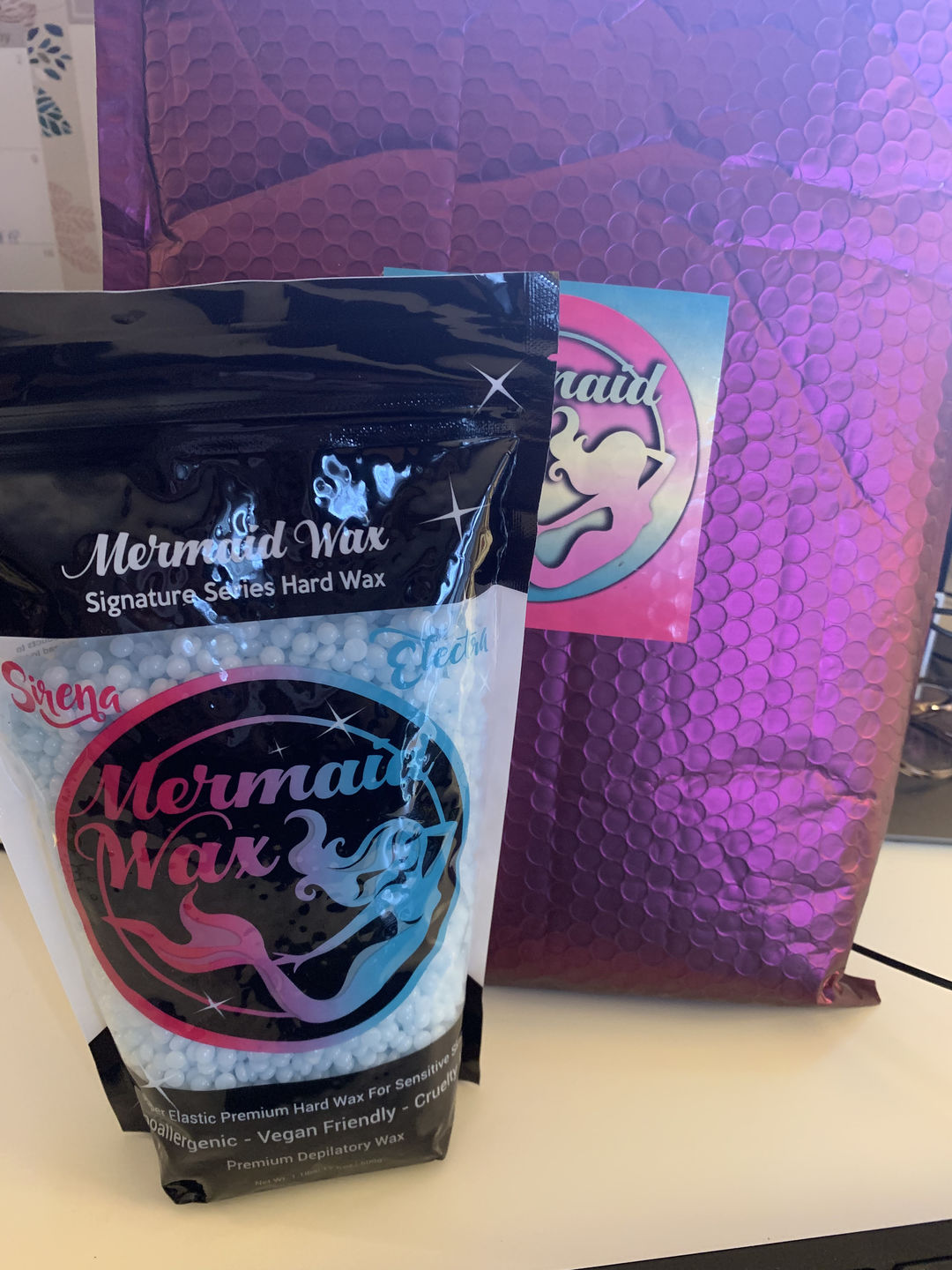 Customer photo review of At-Home Signature Series Hair Removal Wax