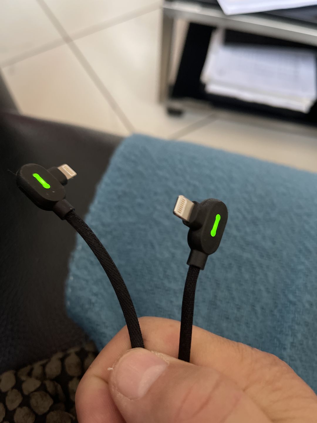 Customer photo review of Titan Smart Cable™ (3-Pack)