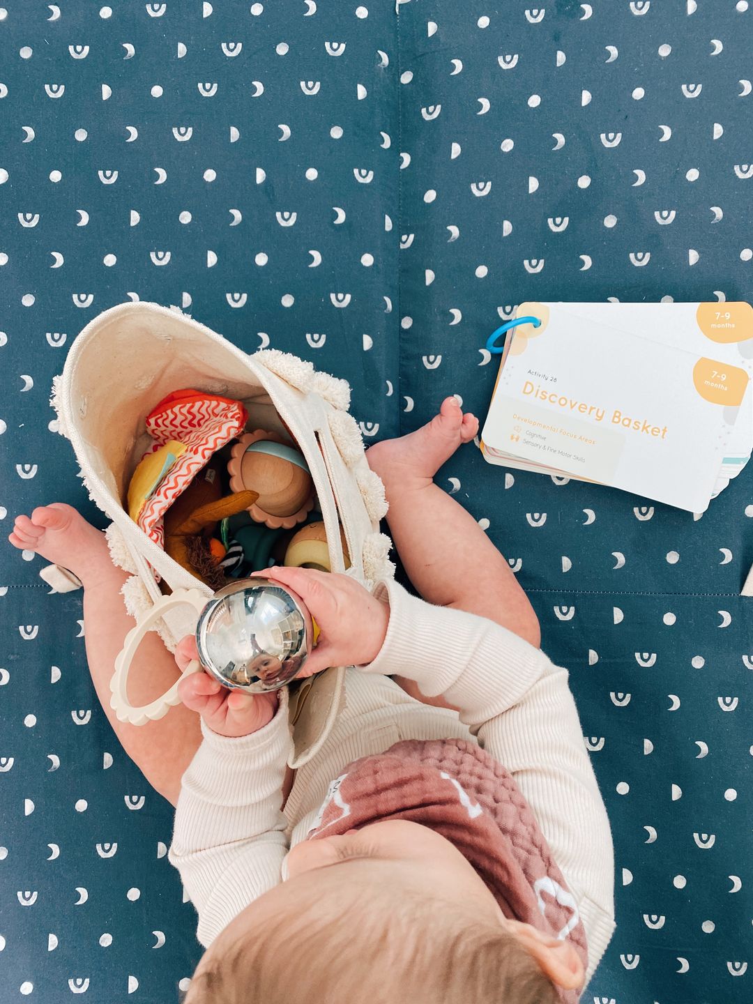 Customer photo review of Curious Baby™ Activity Cards