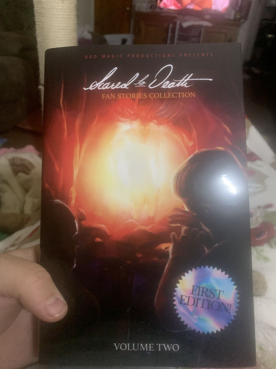 Customer photo review of Scared To Death Book Vol Two UNSIGNED
