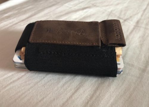Customer photo review of Nano Boy with small elastic coin pocket
