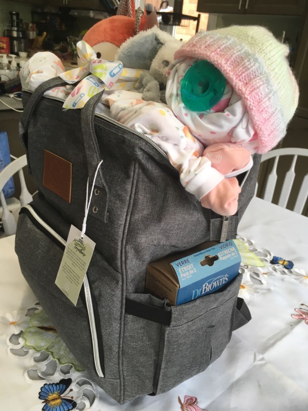 Customer photo review of Original Diaper Backpack