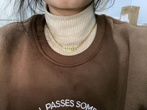 Customer photo review of UGH! Necklace