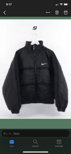 Customer photo review of Vintage Nike 90s Puffer Jacket Size Large