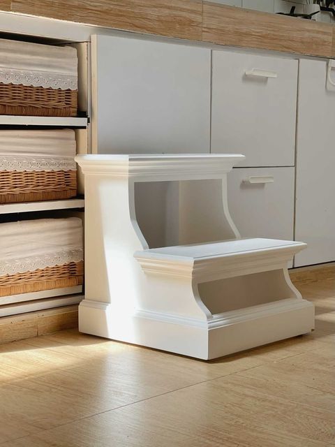 Customer photo review of Halifax Steps - White