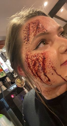 Customer photo review of Ben Nye 3D Special FX Makeup Kit
