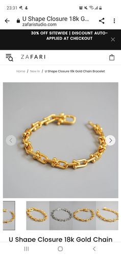 Customer photo review of Green Agate Necklace Gold Vermeil