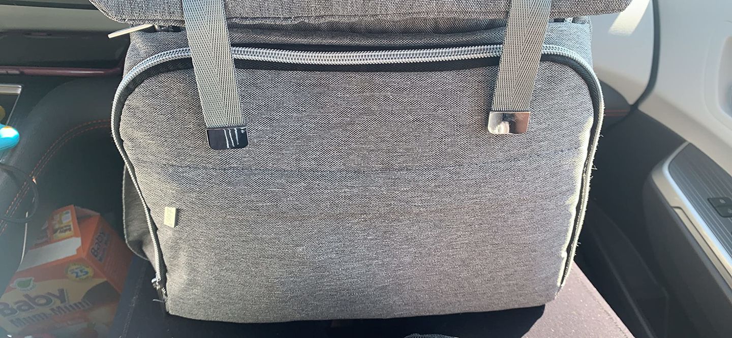 Customer photo review of Explorer Diaper Backpack