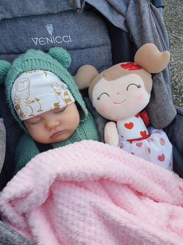 Customer photo review of Personalized Sweetheart Girl
