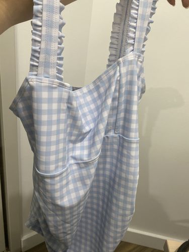 Customer photo review of Airlie Maternity One-Piece Swimsuit