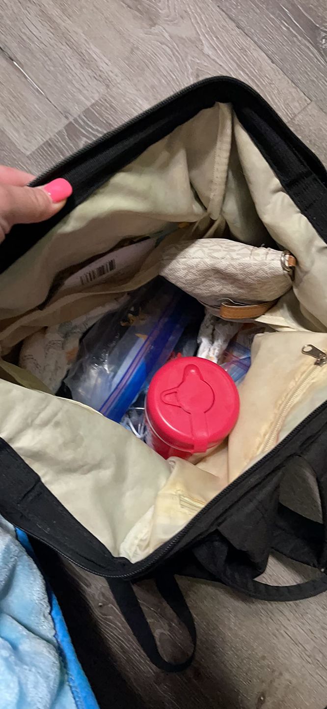 Customer photo review of Original Diaper Backpack
