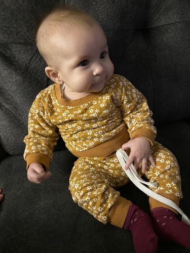 Customer photo review of Blakely Flower Print Set | Brown