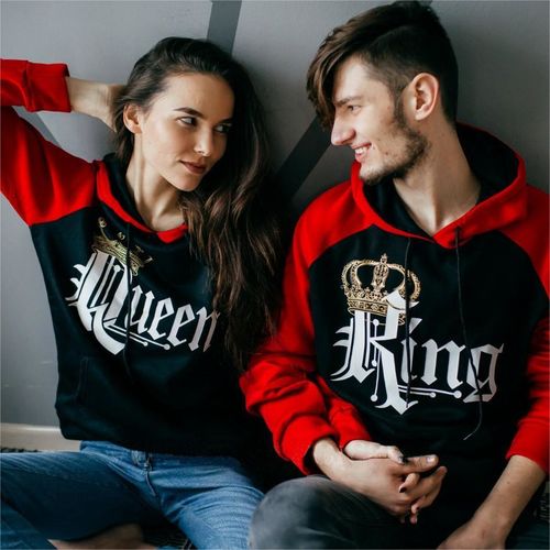 Customer photo review of Royal King & Queen Hoodies