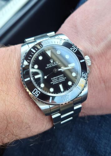Customer photo review of Replica Rolex Submariner - Silver/Black
