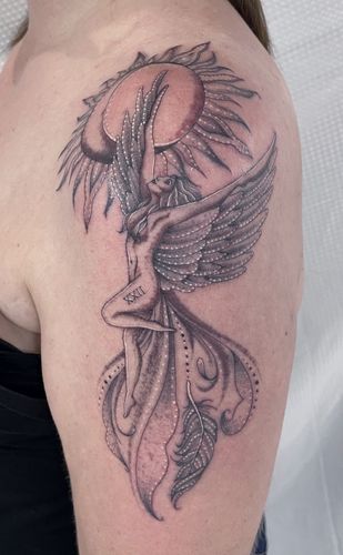 Customer photo review of Signature Tattoo Numbing Cream