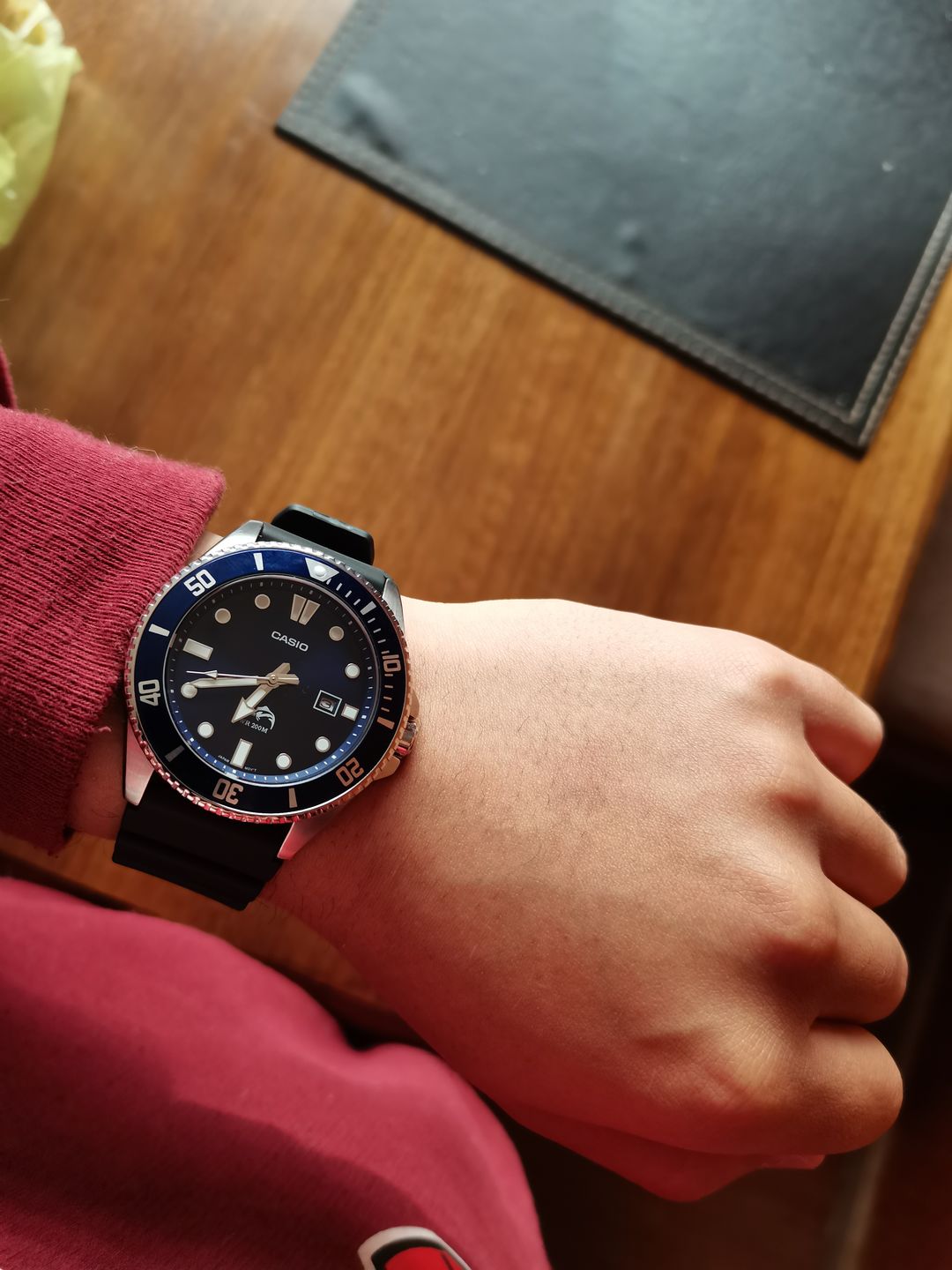 Customer photo review of Reloj Casio Submariner Marlin Duro MDV-106B-2AVCF Azul Buceo [EXCLUSIVO]