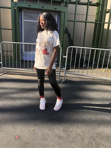 Customer photo review of Broken Heart Unisex Shirt Match Jordan 4 Shimmer - Nude Tshirt
