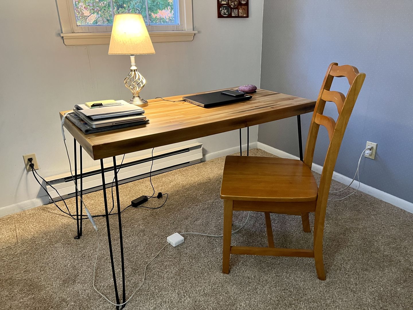 Customer photo review of The Portland Folding Table