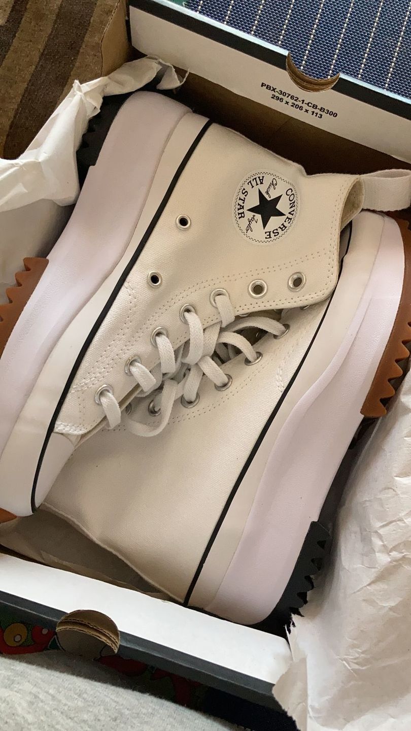 Customer photo review of Zapatilla Converse Run Star Hike Plataforma Mujer Blanco
