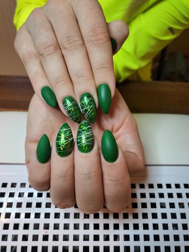 Customer photo review of GEL NAIL POLISH STUDIOS, DARK FOREST, 8ML