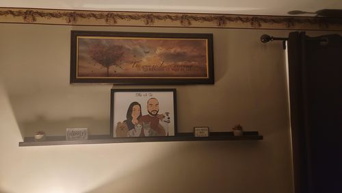 Customer photo review of Custom Framed Family Portrait