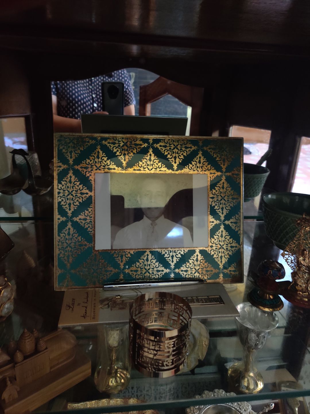 Customer photo review of Tea Light Holder Gayatri Mantra Set of 2