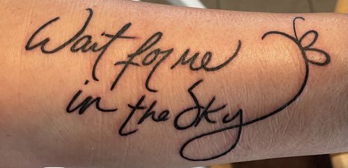 Customer photo review of Signature Tattoo Numbing Cream