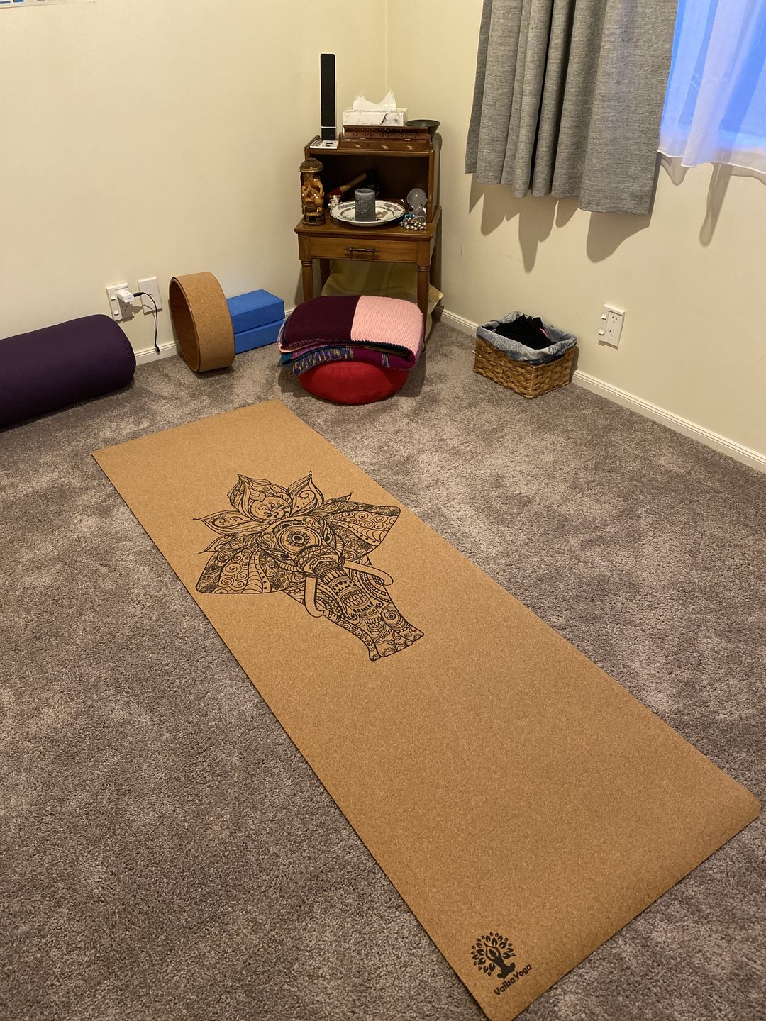 Customer photo review of Elephant Yoga Mat