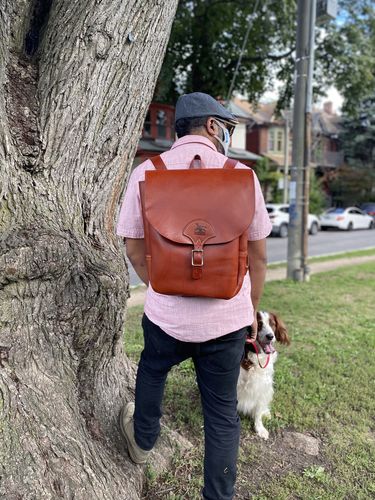 Customer photo review of No.82 | Saddlebag Backpack (Digital Pattern)