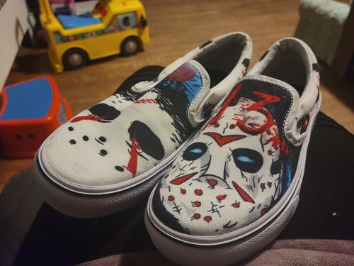 Customer photo review of Friday The 13th Slip-On