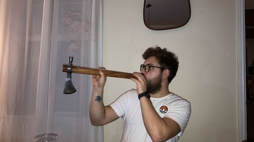 Customer photo review of Tomahawk Peace Pipe